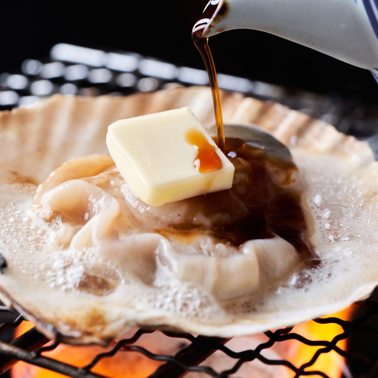 香ばしバター醤油のホタテ焼き